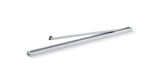 GEZE Rollenschiene Slimdrive EMD silberfarbig 760 mm, DIN Links